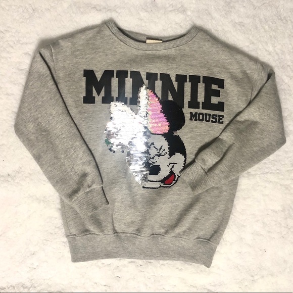 Flip Sequin Minnie Mouse SweatShirt - Picture 1 of 5